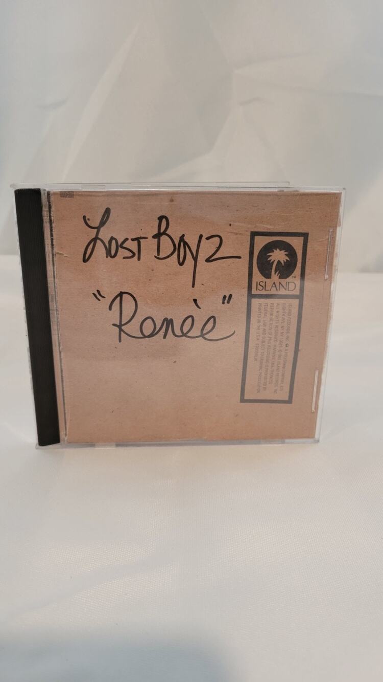Lost Boyz Renee CD Single 1996 Island Records 854584 Rare Handwritten Insert